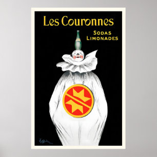 Kronen Sodawater Limonades Vintage Food&Drink Poster