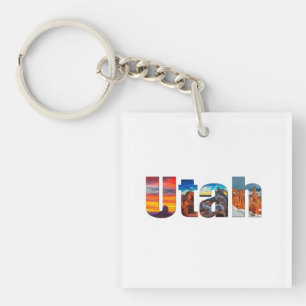 Kronen van Utah Sleutelhanger