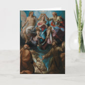 Kroning Maagd Maria St. Joseph Francis Kaart (Voorkant)