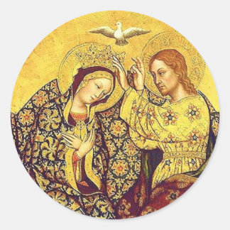 Kroning van de Heilige Maagd Maria Stickers