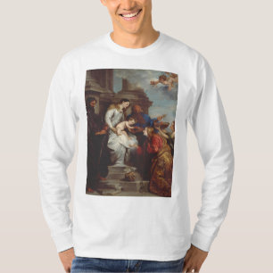 Kroning van de Heilige Rosalia door Anthony van Dy T-shirt