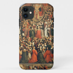 Kroning van de Maagd, 1513 (olieverf op paneel) iPhone 11 Hoesje