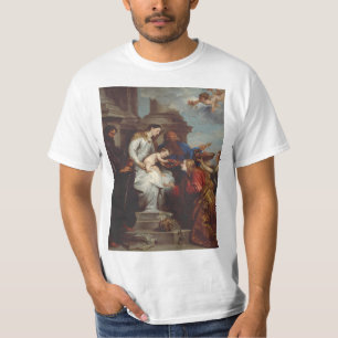Kroning van Sint Rosalia door Anthony van Dyck T-shirt