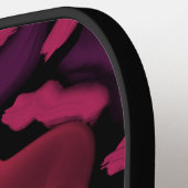 Kronkelend Abstract Ontwerp Pickleball Paddle (Links Detail)