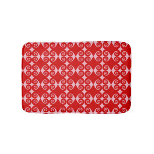 Kronkelend diamantpatroon badmat