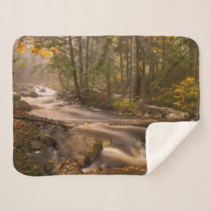 Kronkelende stromen Appalachian Trail Vermont Sherpa Deken