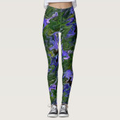 Kronkelige irissen....... leggings (Voorkant)