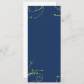 Kronkelige uitnodiging (Voorkant / Achterkant)