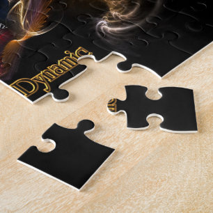 Krono Dynamic Fractage Art Puzzle avec Coque Tin