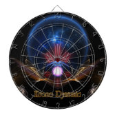Krono Dynamic Fractal Art Dart Board Dartbord (Voorkant)