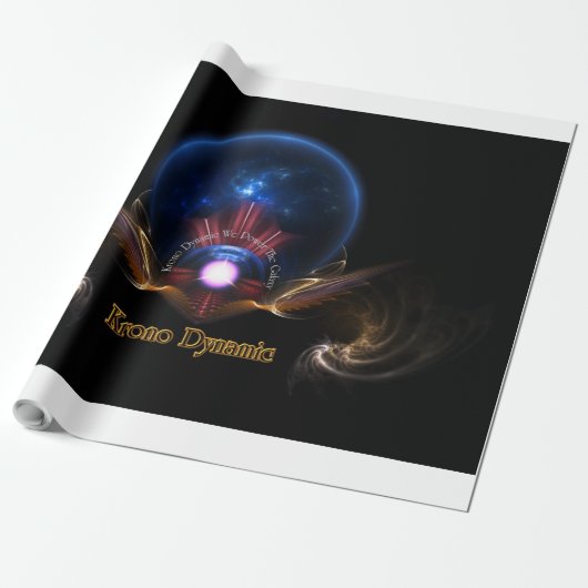 Krono Dynamic Fractale Inpakpapier (Uitgerold)