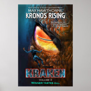 Kronos Rising : Affiche de couverture de Kraken Vo