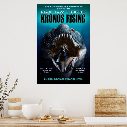 KRONOS RISING New COVER DESIGN Poster - DENTS! (Cuisine)