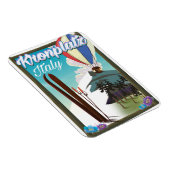 Kronplatz Italië skiposter Magneet (Rechterzijde)