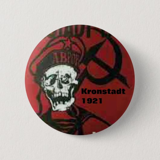 kronstadt 1921 ronde button 5,7 cm (Voorkant)