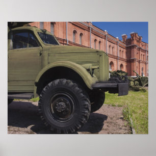 Kronverksky Island, Artillery Museum, vrachtwagen Poster