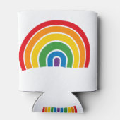 Krookende regenboog blikjeskoeler (Achterkant)