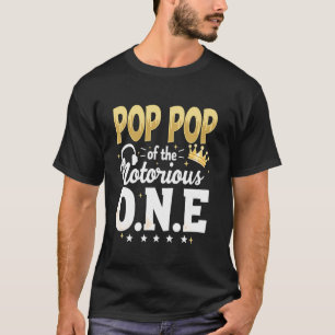 Kroon 1e verjaardag opa Pop Pop van Notorious On T-shirt