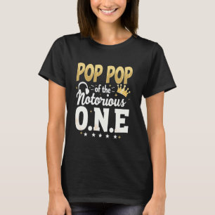 Kroon 1e verjaardag Opa Pop Pop van Notorious On T-shirt