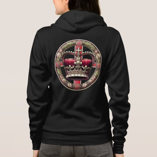 Kroon 3 Vrouwen Hoodie (Achterkant)