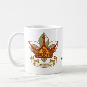 Kroon Banner. Koning GrootPa Mok