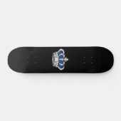 Kroon - blauw skateboard (Horizontaal)