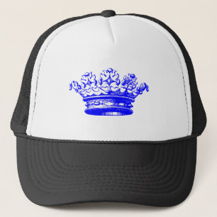 kroon - blauw trucker pet