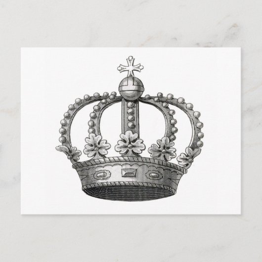 kroon briefkaart (Voorkant)