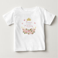 Kroon | Butterflies Floral Princess 1st Birthday