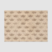 kroon en Duitse druk Tissuepapier (Voorkant)