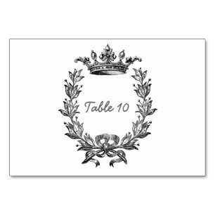 Kroon en Wreath Art Kaart