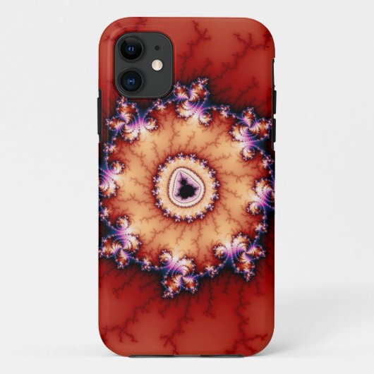 Kroon - Fractal Case-Mate iPhone Case (Achterkant)