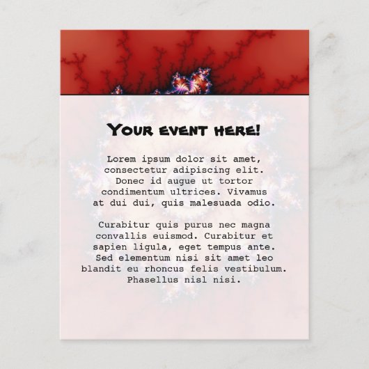 Kroon - Fractal Flyer (Voorkant)