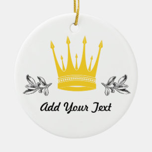 Kroon Keramisch Ornament