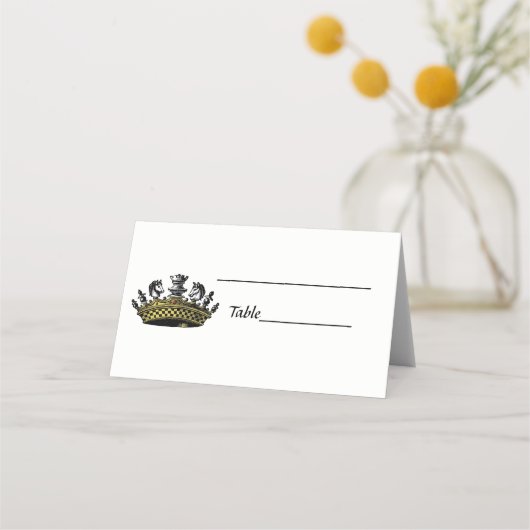  kroon met kleur van schaakstukken (Achterkant)