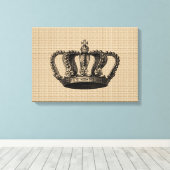  Kroon op canvas Afdruk (Insitu (Houten vloer))