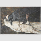 Kroon Raven Lovers Gothic Decoupage Tissuepapier (Voorkant)