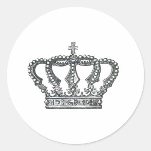 Kroon Ronde Sticker