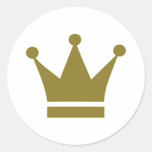 Kroon Ronde Sticker