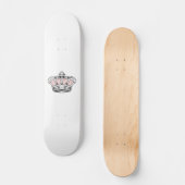 Kroon - Roze Skateboard (Voorkant)
