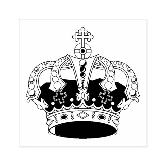 Kroon Rubberstempel (Afrduk)