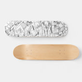 kroon skateboard (Horizontaal)