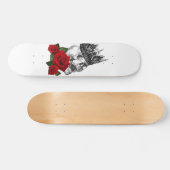 KROON SKULL ROSE Skateboard (Horizontaal)