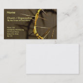 Kroon Thorns Card II Visitekaartje (Voorkant / Achterkant)