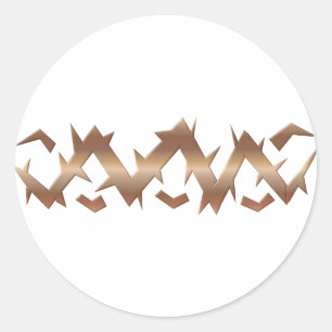 Kroon Thorns - Goede Vrijdag Ronde Sticker