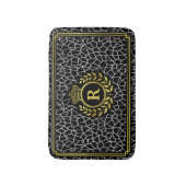 Kroon van de Lauwerkrans van het art deco de Badmat (Voorkant Verticaal)