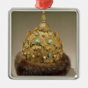 Kroon van Karan Metalen Ornament