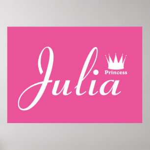 Kroon van prinses poster