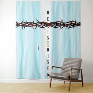 Kroon van Thorns Cross Wandkleed