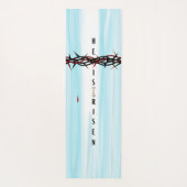 Kroon van Thorns Cross Yogamat (Achterkant)